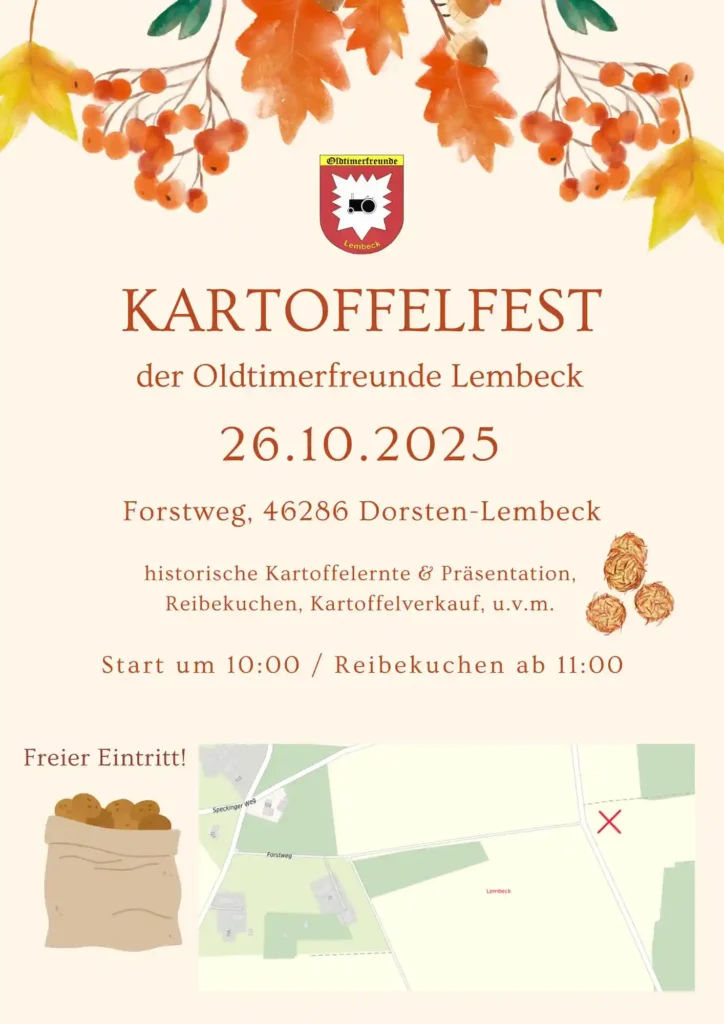 Kartoffelfest der Oldtimerfreunde Lembeck