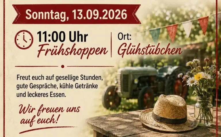 Sommerfest für aktive Helfer am 13.09.2026
